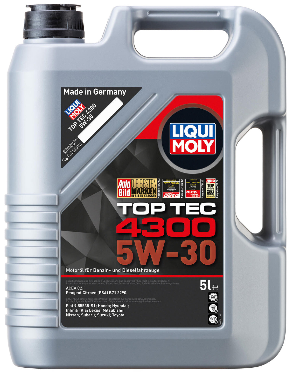 Liqui moly motorolie top tec 4300 .