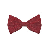 Molti regali di natale con fiocrimolo rosso glitter rosso