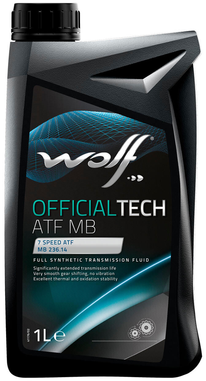Wolf transmission oil officialtech atf mb . gear oil 1l red off.tech atf mb