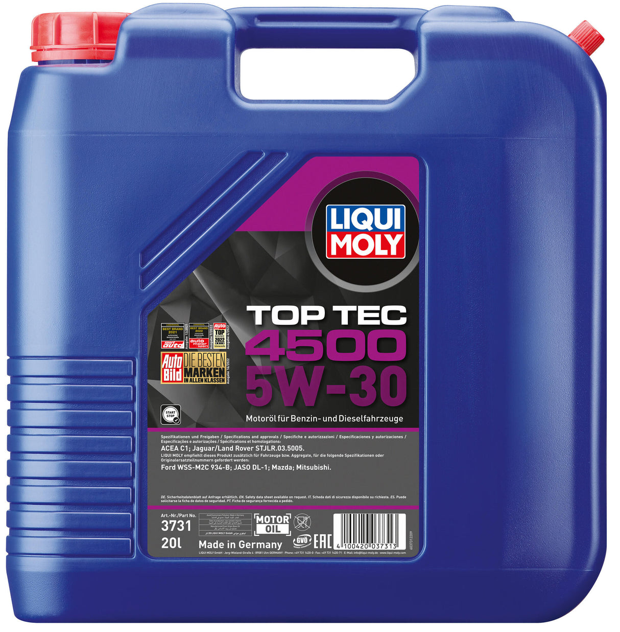 Liqui moly motorolie top tec 4500 .