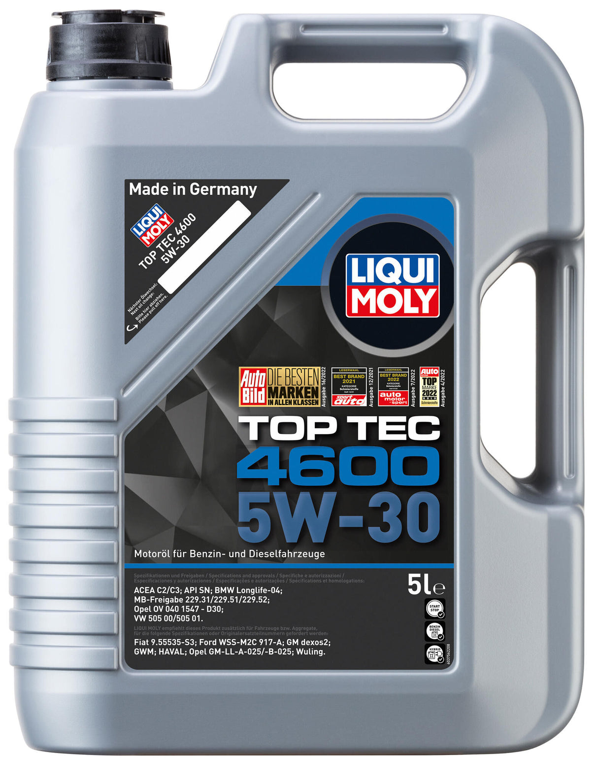 Liqui moly motorolie top tec 4600 .