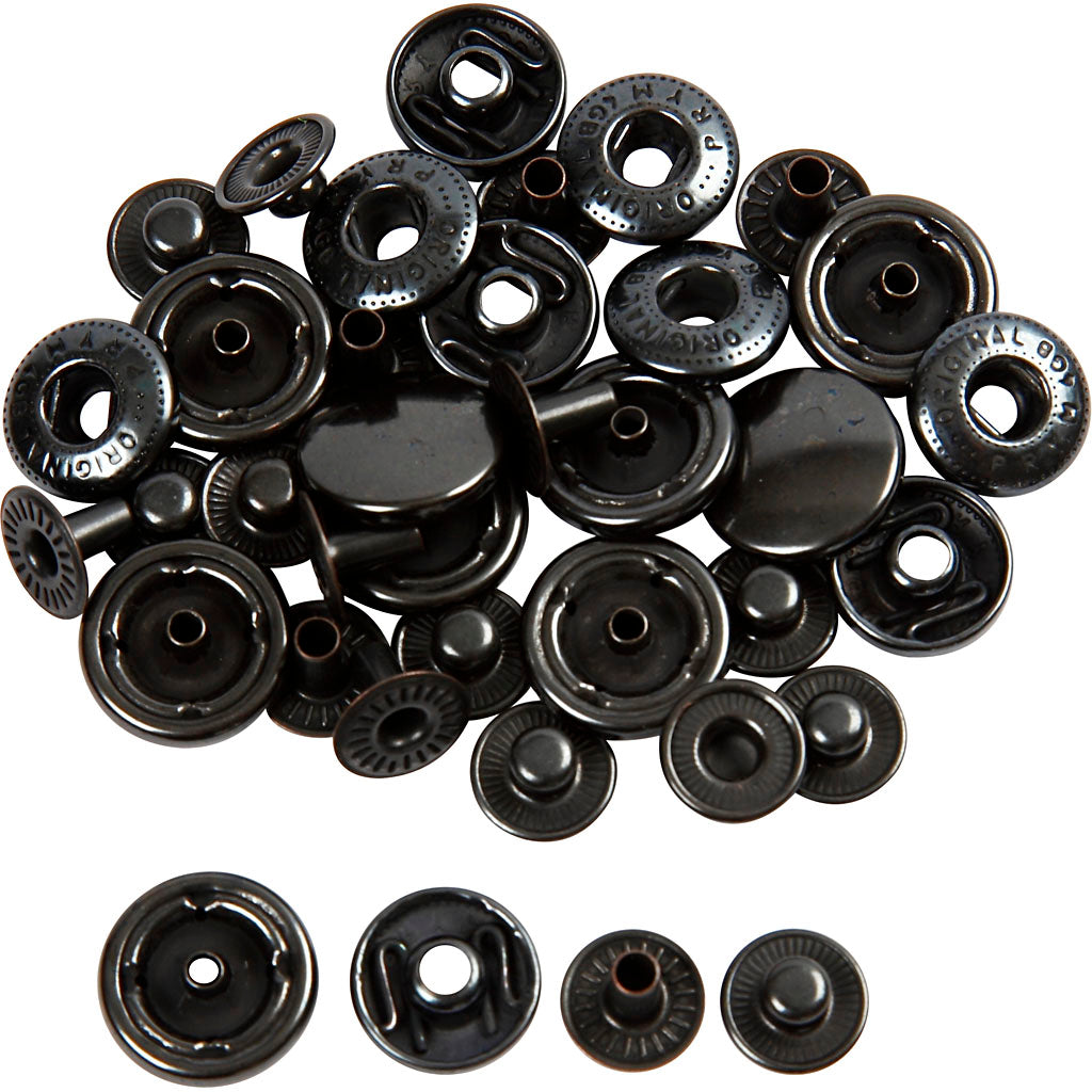 Prym press studs - refill, d 15 mm, 10 pieces 1 box