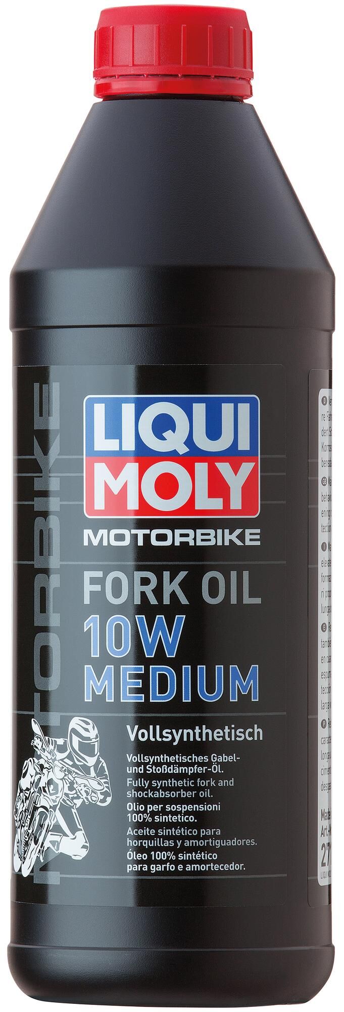 Liqui moly hydraulic oil fork oil for motorcycles . motorb.fork oil 10w med.