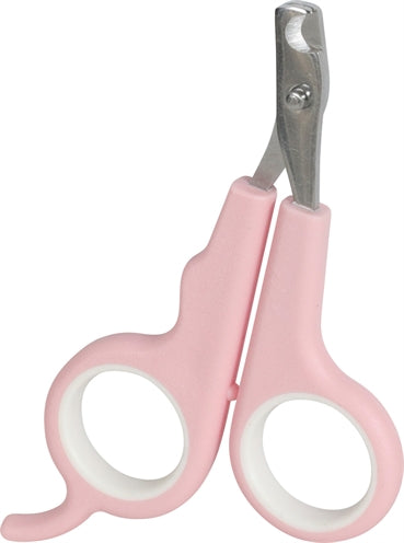 Zolux anah nail scissors pink white