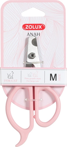 Zolux anah nail scissors pink