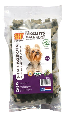 Biofood 3 na 1 psa ciastka kora relaks mini