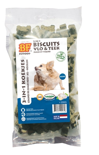 Biofood 3 in 1 dog biscuits Vlo Teek Mini