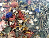 Naturaleza de conejito hierba fresca de heno jardinra