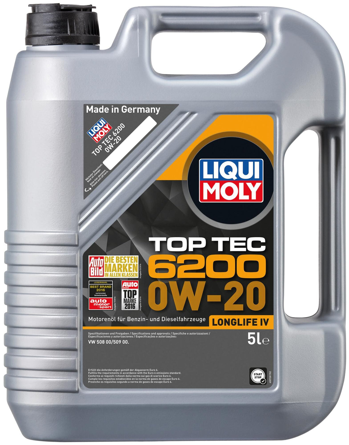 Liqui moly motorolie top tec 6200 .