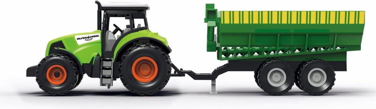 Online maloobchodní prodejna stříbrných kol traktor s přívěsem a světlem a zvukem