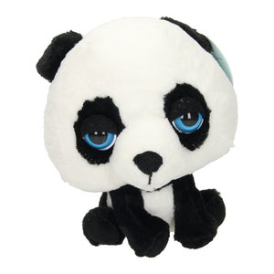Peluche panda cabeça grande de pelúcia, 21cm