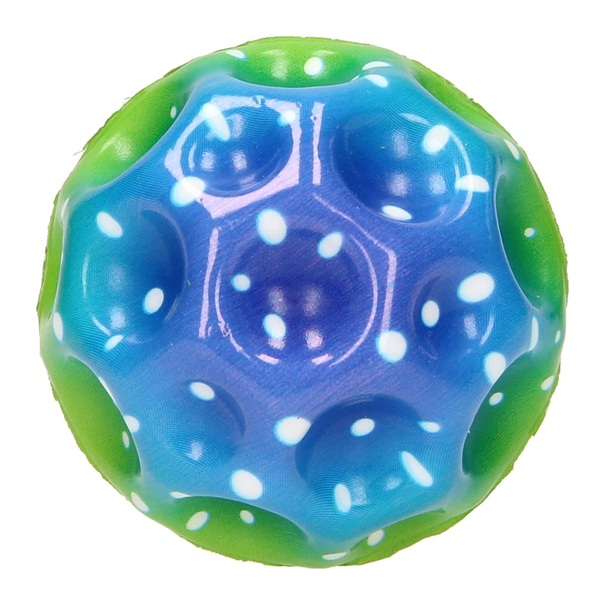 Stuiterbal regenboog, 6,5cm