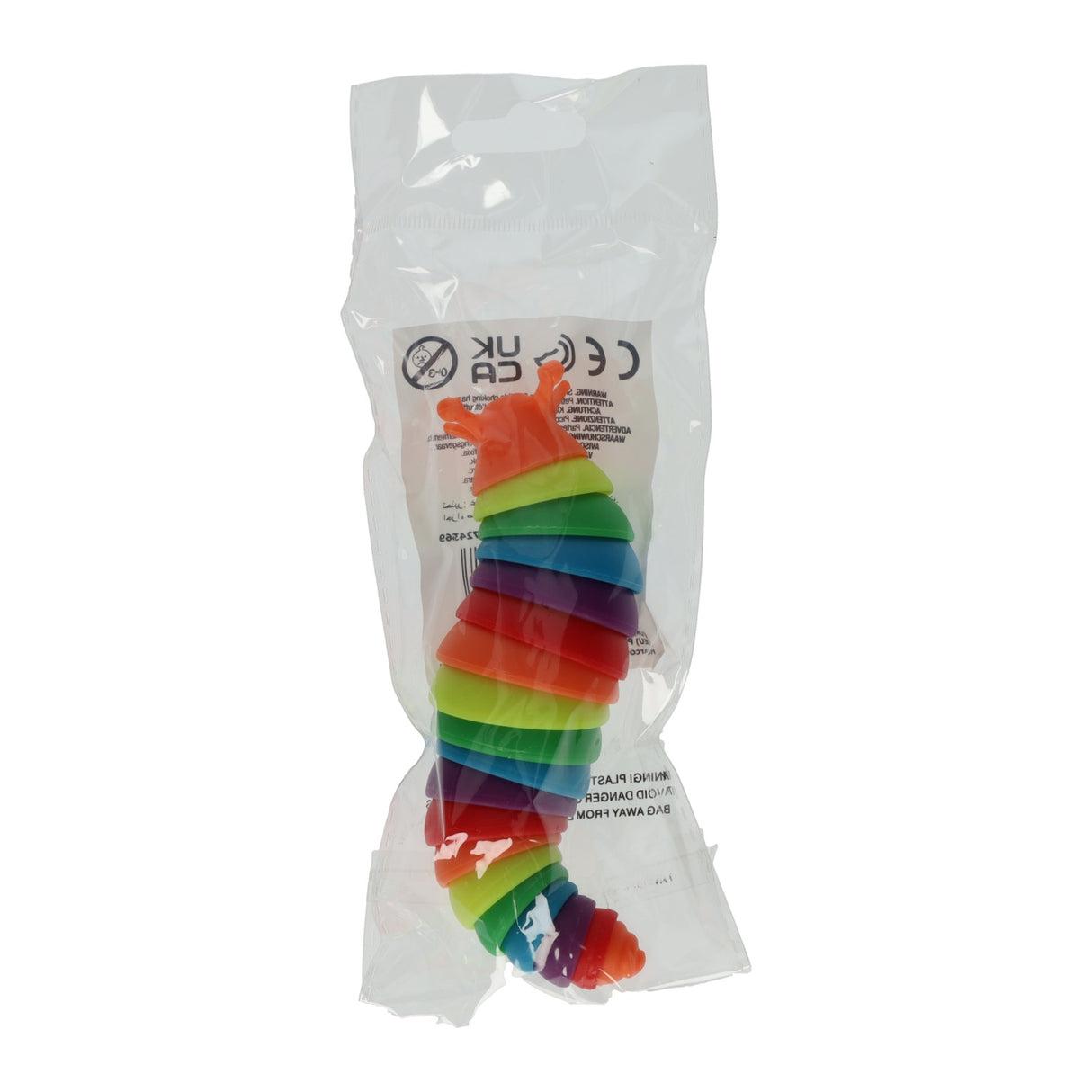 Fidget regenboog rups