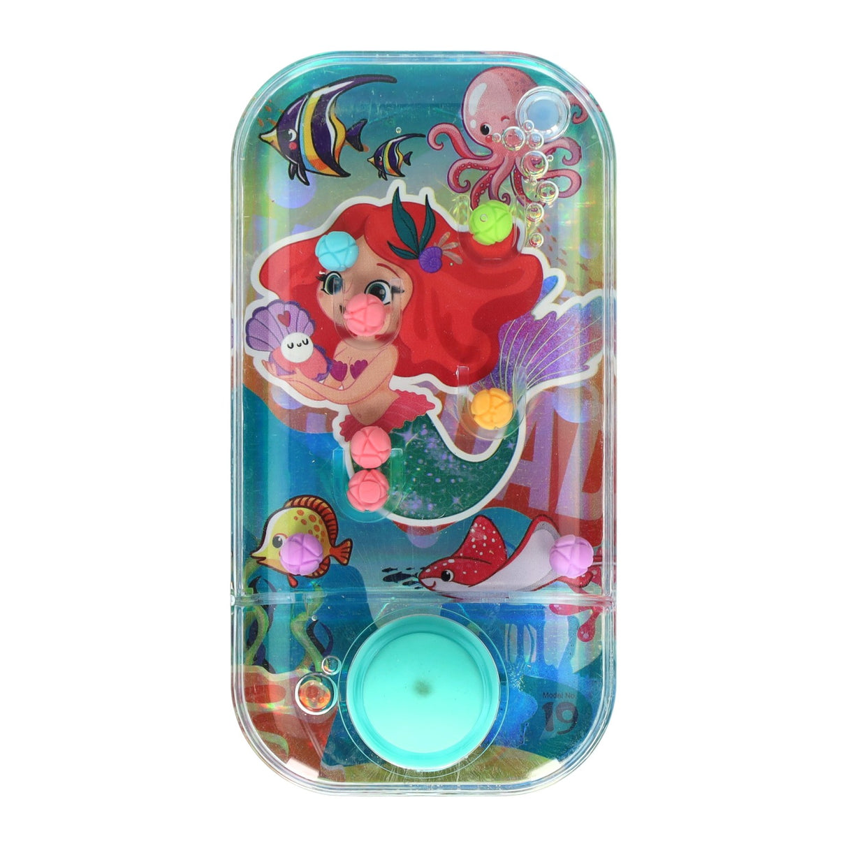 Sirena del gioco di pazienza in acqua