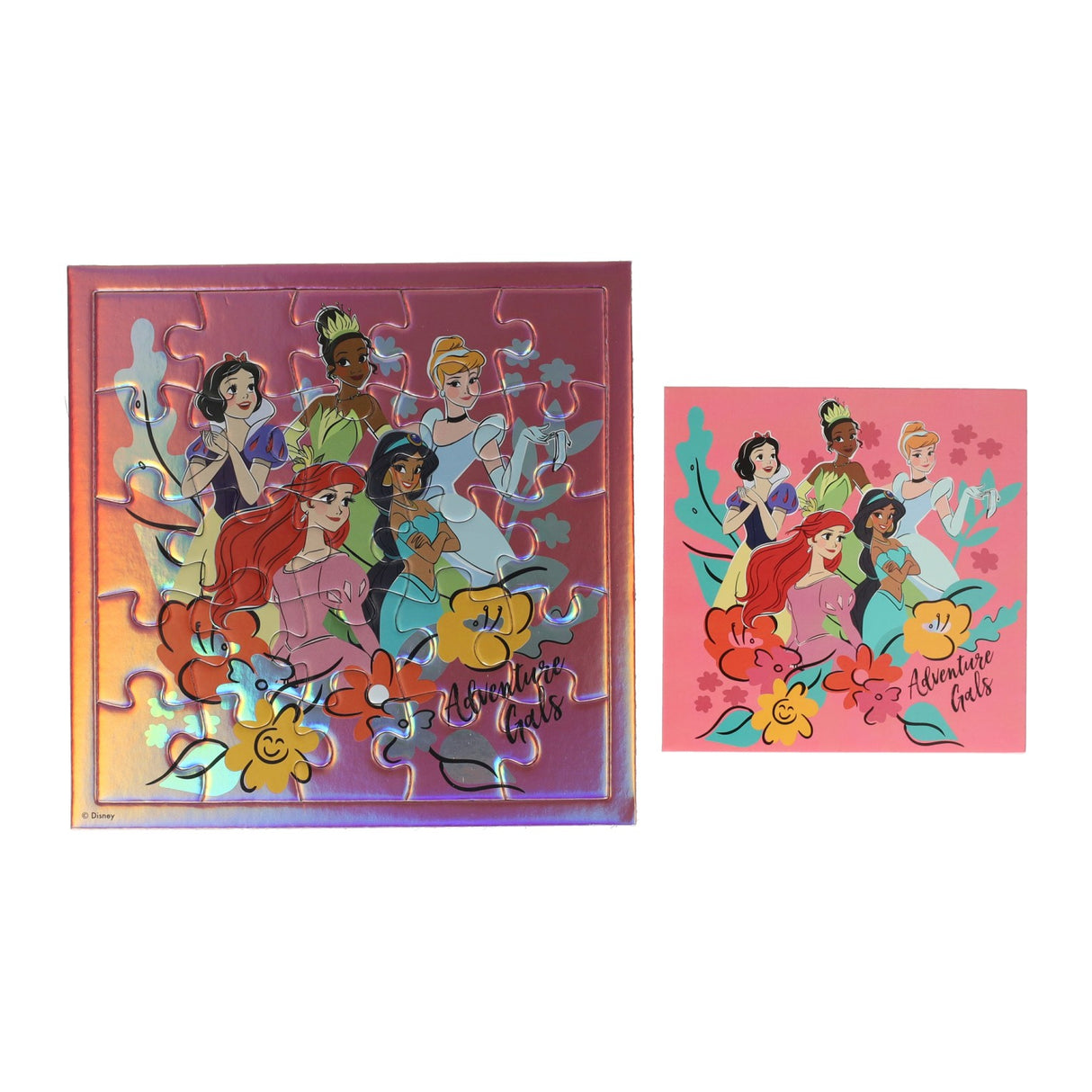 Disney legpuzzel kaart prinses kaart en envelop