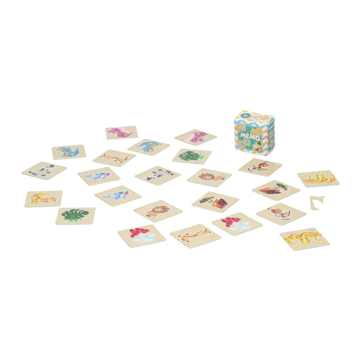 Hand out animal memory game