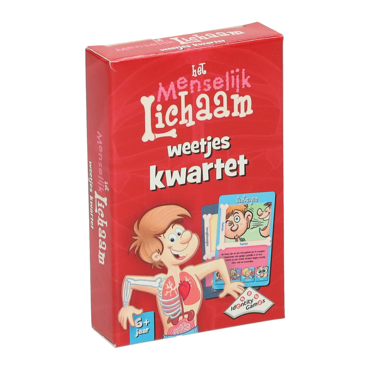 Het menselijk lichaam weetjes kwartet