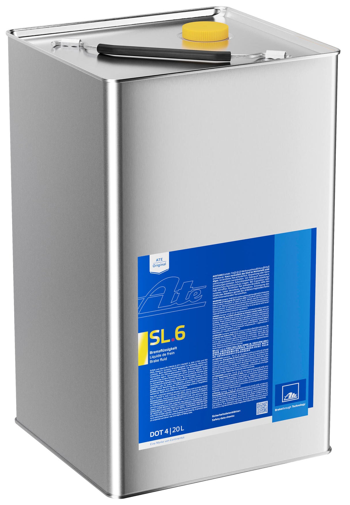 Ate remvloei sl 6 brake fluid20 l dot 4 sl 6