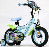 Bluey kinderfiets 12 inch - lichtblauw - twee handremmen