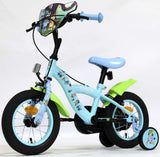 Bluey kinderfiets 12 inch - lichtblauw - twee handremmen