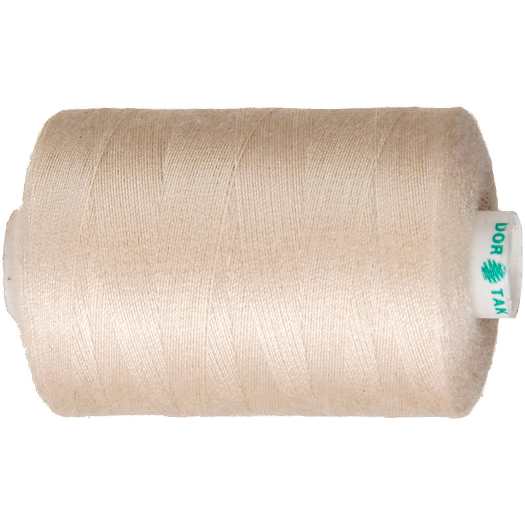 Creativ company naaigaren, beige, 1000 m 1 rol