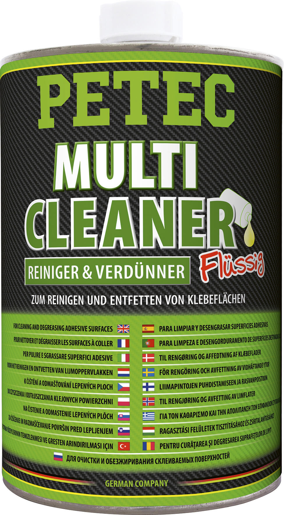 Petec speciaalreiniger multi cleaner multicleaner 1 ltr.