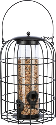 Trixie Voerdispenser with mesh protection black