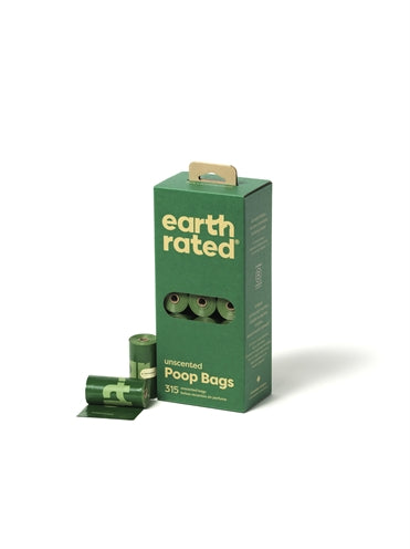 Sacos de cocô com classificação da terra enviados sem receita reciclada