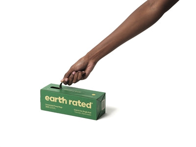 Sacs de caca classée en terre lavendel recyclé