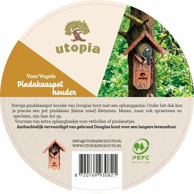 Utopia Arachut Butter Spotder Burned Douglas Wood