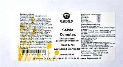Green Os Salvia Complexe Cat Cat
