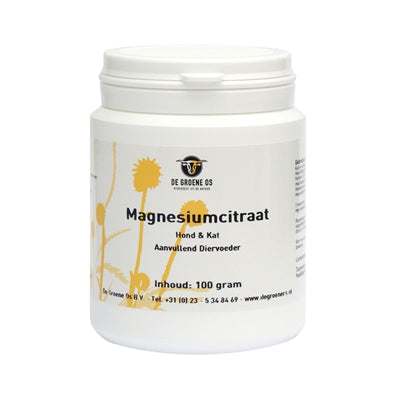 Green Os Magnesium Citrate Dog
