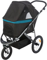 Trixie dog buggy black petrol