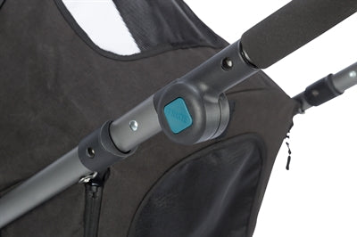 Trixie dog buggy black petrol