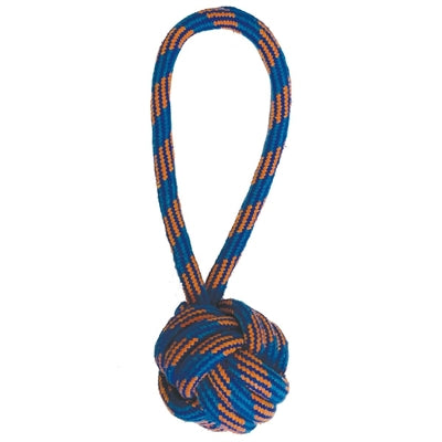 Šťastný mazlíček Ropee Ball Tugger Flostuw Blue Orange
