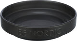 Trixie Be Nordic Food Bowl Cat Ceramic Gum Black