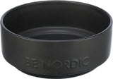 Trixie Be Nordic food bowl dog ceramic rubber black
