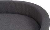 Trixie Dog Basket Citystle Oval Home Edition temno siva