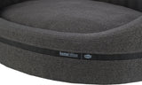 Trixie Dog Basket Citystle Oval Home Edition temno siva