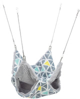 Trixie hojdacia hojdačka Sunny s 2 poschodiami pre veľké škrečky plyšové