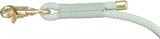 Trixie soft rope dog leash adjustable sage green mint