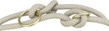 Trixie Soft Rope Dog correa gris atenuable gris claro