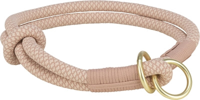 Trixie collar dog soft half-slip pink light pink