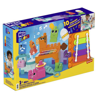 Mega Bloks Construction Set Musical Farm