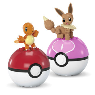 Pokemon Mega 2-Pack Eevee a Charmander