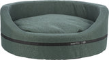 Trixie Dog Basket Citystyle Ovalna temno zelena