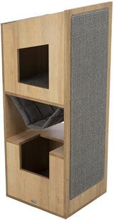 Trixie Citystyle Cat Tower Brown Gray