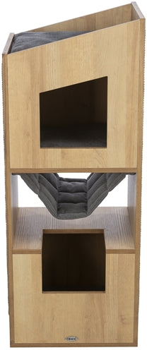Trixie Citystyle Cat Tower Brown Gray