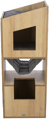 Trixie Citystyle Cat Tower Brown Gray