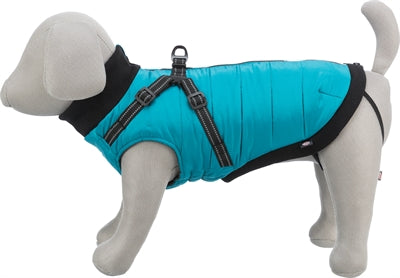 Trixie Dog coat pontis s postrojem aqua